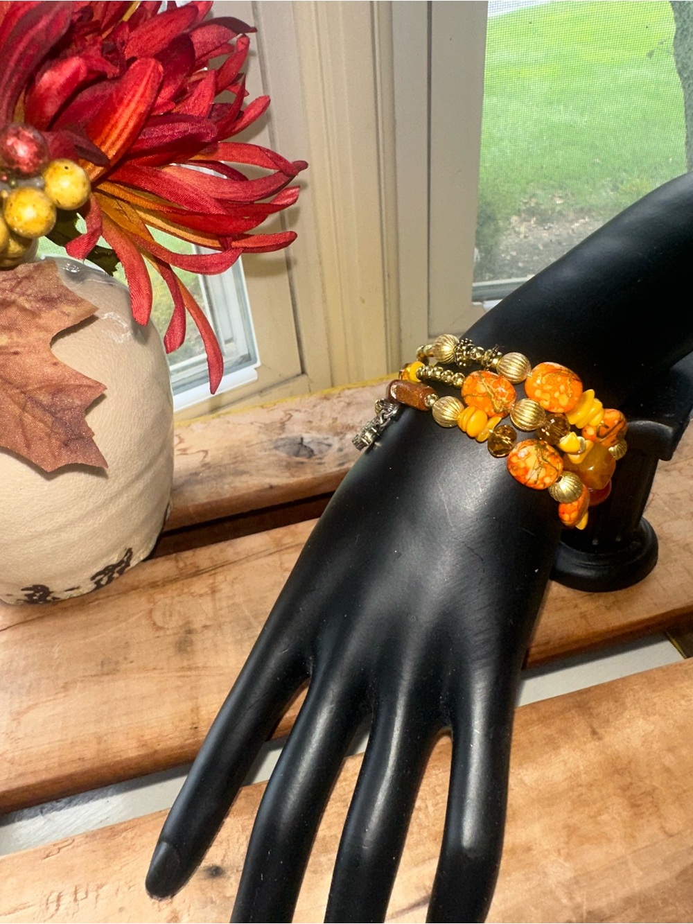 Multilayer Bracelet for Women~Natural Stone Beads Bracelets~ New ~ - Picture 4 of 6
